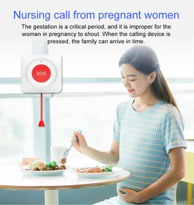 Tuya ông già SOS cảnh báo thông minh Wifi 2.4G nút gọi khẩn cấp bán buôn nhà thông minh người cao tuổi khẩn cấp nút hoảng loạn không dây - Product Image 4