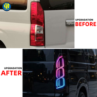 Feux arrière YU GUANG pour Toyota Hiace 300, feux de position arrière 2019-2025, feux arrière améliorés avec clignotants RGB pour Toyota Hiace 2024