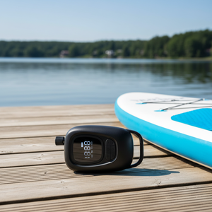 Bomba <span class=keywords><strong>de</strong></span> SUP Inalámbrica Stermay <span class=keywords><strong>de</strong></span> Último Diseño con Pantalla Digital <span class=keywords><strong>de</strong></span> PSI, Batería <span class=keywords><strong>de</strong></span> 5200 mAh, Resistente al Agua IP55 <span class=keywords><strong>para</strong></span> Tabla <span class=keywords><strong>de</strong></span> Paddle, Kayak y Tienda <span class=keywords><strong>de</strong></span> Campaña - Product Image 3