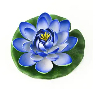 CXQD activity Simulation water lotus wholesale Lotus pond floating decorative props living room fish tank PU leaf lot