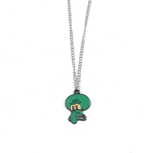 Collana con Ciondolo a Forma di <span class=keywords><strong>SpongeBob</strong></span> <span class=keywords><strong>SquarePants</strong></span>, Polpo Gigante e Fratello, Accessorio per Donna - Product Image 6