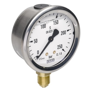 Manomètre de haute qualité d'origine 0-10 bar 0-60 bar 0-2500 bar 0-3500 bar Tube Bourdon/Diaphragme - Product Image 5