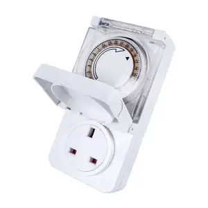 China Supplier Outlet Hot Sell UK 24Hrs Heavy Duty Setting Timer Plug