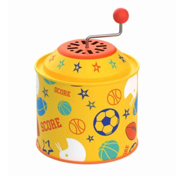 Ballon de foot jaune