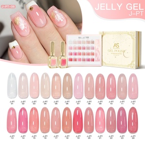 Vernis à ongles <span class=keywords><strong>semi</strong></span>-<span class=keywords><strong>permanent</strong></span> à base d'eau sans TPO, couleur gelée transparente, végétalien, non toxique, collection naturelle, 15 ml, marque privée - Product Image 2