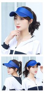 Viseras Deportivas Personalizadas con Logotipo Bordado, de Secado Rápido, Ala Ancha, Transpirables, de Algodón Tipo Sándwich, para Golf y Running - Product Image 6