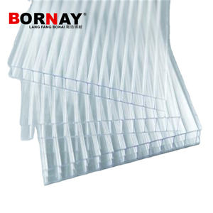 Plaque de <span class=keywords><strong>polycarbonate</strong></span> <span class=keywords><strong>alvéolaire</strong></span> de 1 mm à 10 mm d'épaisseur, protégée contre les UV, insonorisante, pour <span class=keywords><strong>serre</strong></span> résidentielle en région froide - Product Image 3