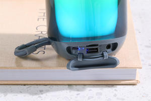 Haut-parleurs sans fil portables TG651 TWS 10W RGB LED Mini Audio Party Woofer avec radio FM pour téléphone portable - Product Image 3