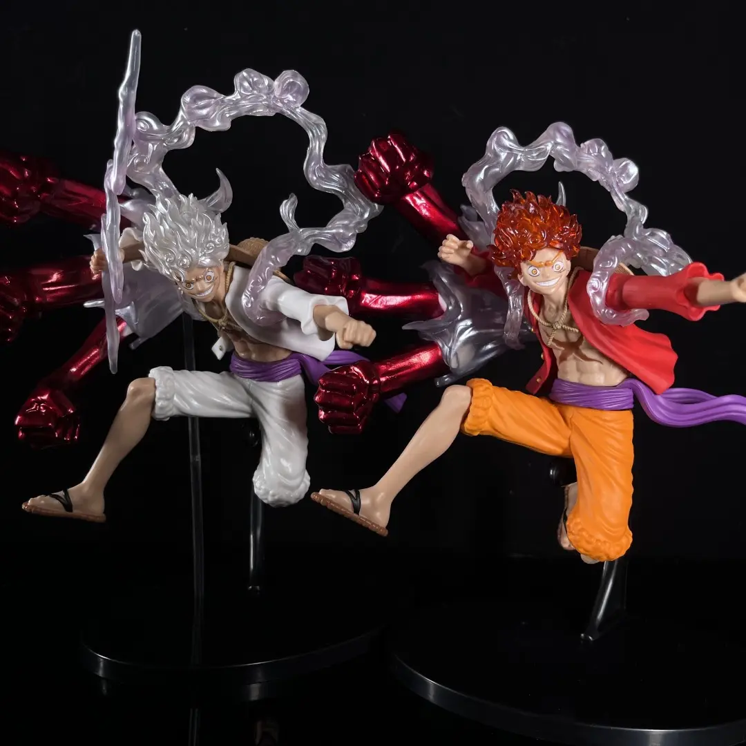 Anime-Figur Sonnengott Nika Gear 5 Luffy-Actionfigurine Statue sammelbare Modellpuppen-Spielzeug