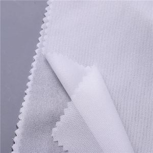 3040 đôi Dot dọc dệt kim Tricot dệt nung chảy vải interlinings Thêm PES + PA hỗn hợp keo - Product Image 4