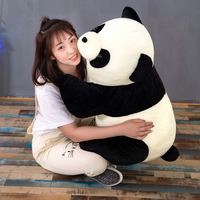 Peluche personnalisée, panda géant super doux, peluche, ours en peluche mignon, style animal, coussin, cadeaux de sommeil