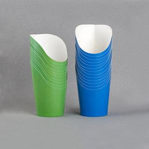 Emballage alimentaire personnalisé biodégradable et économique pour frites, gobelets jetables pour frites à emporter de 12 oz et 16 oz - Product Image 2
