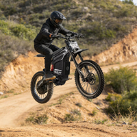 New 72V 7500W Electric Off-Road Dirt Bike Motorcycle with 80km/h Max Speed