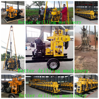 Petite foreuse BDM-200YY pour la construction de puits d'eau minière, moteur diesel, état neuf