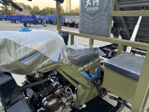 Fabbrica 200CC doppio raffreddato ad acqua Zongshen motore a tre ruote moto per il trasporto agricolo di benzina carico triciclo - Product Image 5