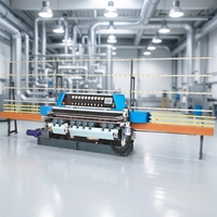 Polisseuse industrielle automatisée pour verre, machine à chanfreiner le verre