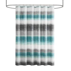 DB Luxury Bohemian Stripe Print Shower Moderno Tradicional Lujo Flores PVC Poliéster Tela Gancho Boda Navidad Halloween - Product Image 3