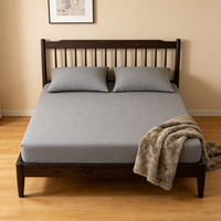 Draps de lit de mise à la terre en argent 5% 10% 15% 20% toutes tailles, protection EMF, drap-housse de mise à la terre, bien-être et récupération, certifié OEKO