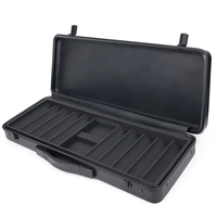 Boîte de rangement personnalisée pour jeu de jetons de poker en plastique de 500 pièces