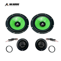 AK-6866 Prix de compétition d'usine Haut-parleur composant 2 voies 6.5 pouces Haut-parleur audio de voiture 6.5 pouces Musique bidirectionnelle Haut-parleur de voiture gamme complète