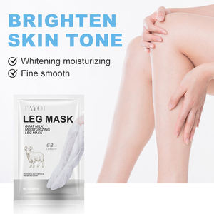 Masker Kaki Pemutih Berkualitas Tinggi dengan Niacinamide, Masker Kaki Pemutih Susu Kambing untuk Warna Kulit Merata seperti Spa - Product Image 4
