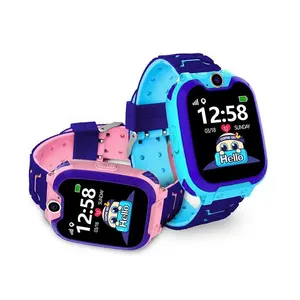 Neue Jungen Mädchen G2 Kinder Smart Watch Eingebauter Sim-Kartens teck platz 7 Puzzlespiele Tracker PK Q12 Smart Watch