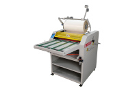SHANGYI SMFM520C Machine à plastifier de coupe automatique chauffée à l'huile pour bureau 520 boîtier en bois semi-automatique à entraînement électrique