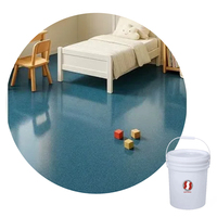 Revêtement de sol en résine époxy de sable coloré de haute qualité, bonne dureté, résistance à la compression de 80 MPa, liquide, pour décoration DIY 8