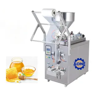 ماكينة صينية بسعر خاص مصنوعة من الصلب الذي لا يصدأ ماكينة تغليف أكياس معجون العسل ومعجون الطماطم بسعة تتراوح بين 300 إلى 3000 مل