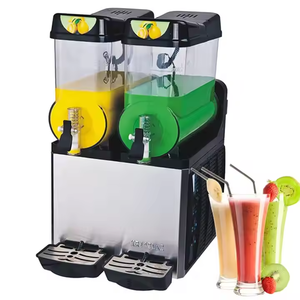 Machine à Slush Ice Ninja 1 réservoir 12 litres 3 saveurs Qualité professionnelle Acier inoxydable <span class=keywords><strong>2</strong></span> robinets Fabricant de Slush de qualité alimentaire - Product Image 6