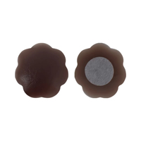 Vente en gros de pétales de poitrine invisibles ultra-adhésifs réutilisables en gel de silicone pour femmes
