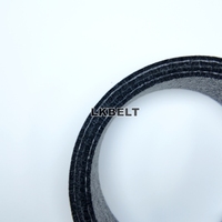 Bande en feutre polyester double face industrielle sur mesure, épaisseur 4,0 mm, couleur grise, résistante à l'usure et antidérapante pour l'industrie électronique