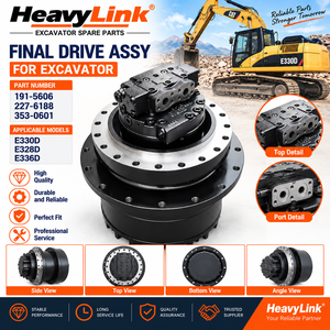 Conjunto de Transmisión Final para Excavadora HeavyLink, Repuesto para E330D E328D E336D, 191-5606 227-6188 353-0601 - Product Image 5