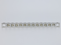 Nouveau pour 486A-486B – Barre de terre neutre en aluminium à 12 bornes, plaquée étain, 600 V, pour connecteur de mise à la terre électrique