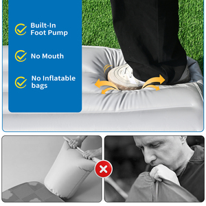 Cama Hinchable Impermeable para Perros de Bajo MOQ y Entrega Rápida para Exteriores y Viajes de Verano - Product Image 4