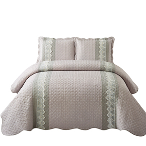 Mô Hình Mới Thiết Kế Vật Liệu Mới Bong Bóng Vải Ren Trải Giường Ba Mảnh Thoải Mái Mềm Mại Chất Lượng Cao Trải Giường - Product Image 6