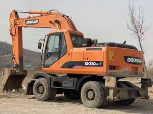 Excavatrice utilisée de roue de DH210W-7 de Doosan à vendre, Excavatrice d'occasion de roue de Doosan DH210W-7 DH210 - Product Image 2