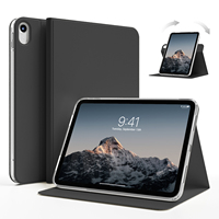 Coque rotative intelligente pour Apple iPad Air 13 pouces (M3/M2) Pro 12.9 pouces 6e/5e/4e génération Coque pour iPad Pro 13 2024 M4