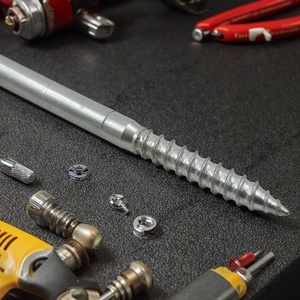 Bu lông thép mạ kẽm, ren mịn, tùy chỉnh, tiêu chuẩn ISO, mạ kẽm, 2mm 50mm M24 M16 M14 M12 M10 M9 M7 M3.5 - Product Image 5