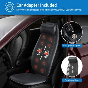 Cojín de masaje multifunción para el hogar, silla de masaje para espalda, cuello y cintura, para coche, <span class=keywords><strong>Popular</strong></span> de Amazon - Product Image 3