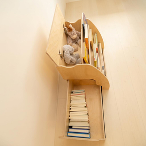 Estantería Montessori de Madera <span class=keywords><strong>para</strong></span> Niños, Librería con Cajón Oculto <span class=keywords><strong>para</strong></span> Niños Pequeños - Product Image 4