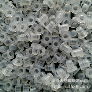 Tapones de plástico de 4,6 mm, tapones de sellado transparentes a prueba de fugas para tubos de ensayo, aceite esencial, perfume - Product Image 1