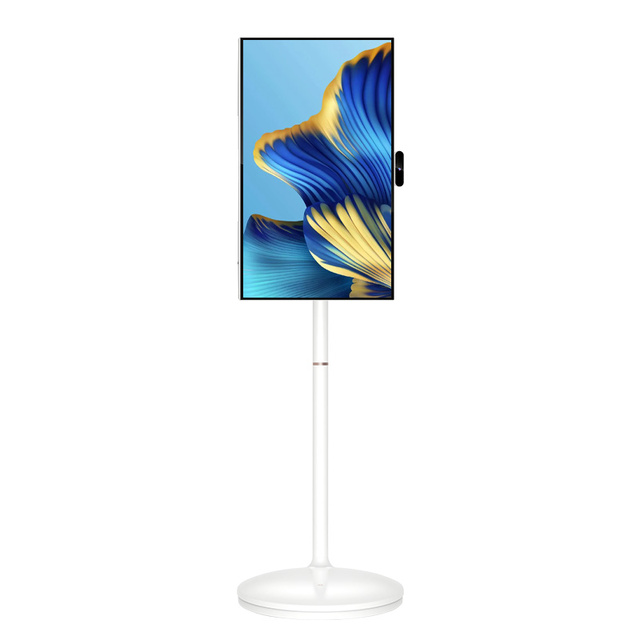 21.5 Inch White Portable Capacitive Touch Screen LCD Display for Retail Store & Outdoor Use Wireless Share Connection