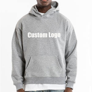 <span class=keywords><strong>Felpa</strong></span> con cappuccio <span class=keywords><strong>Oversize</strong></span> in cotone di alta qualità con cappuccio di base in pile di spessore a tracolla felpe con cappuccio da uomo in bianco - Product Image 3