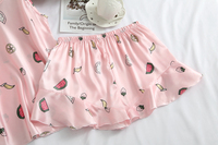 Conjunto de pijama de diseño coreano para jóvenes