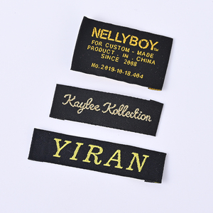 Tùy Chỉnh Chất Lượng Cao Privet Thương Hiệu Logo May Mặc Thẻ Sang Trọng Cá Nhân T Áo Sơ Mi Quần Áo Tag Dệt Nhãn Tùy Chỉnh Cho Quần Áo - Product Image 5