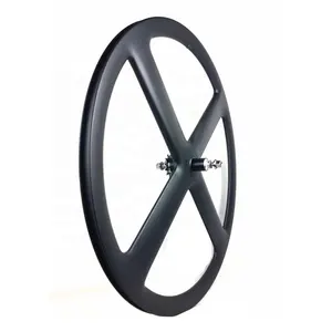 4 spoke wheels best selling colorful carbon tubular road/Track Wheelset for carbon 4 spoke clincher wheels