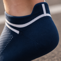 Chaussettes de sport athlétiques respirantes en coton avec logo personnalisé, antidérapantes, pour hommes et femmes