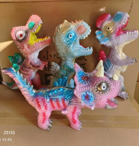 Figuras de dinosaurios, juguetes de plástico para niños de 4 a 6 años, figuras coleccionables con temática de animales, juego unisex - Product Image 3
