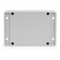 Boîtier de jonction électrique MIBO IP65 ABS blanc compact en plastique 64mm 58mm 35mm pour projet d'instrument électronique
